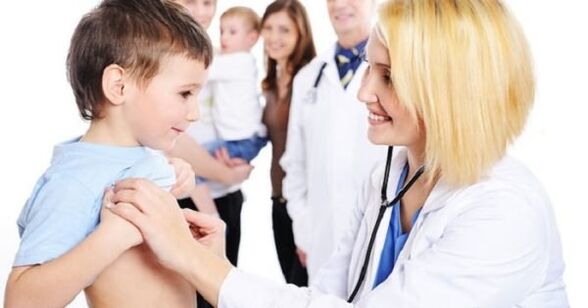 Tratamiento del cuerpo del niño