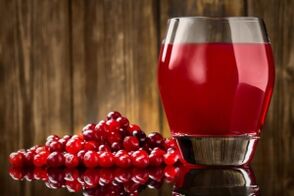 Jugo de arándano para los parásitos.