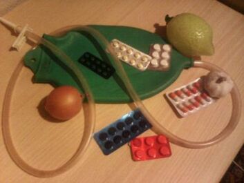 enemas y pastillas antiparasitarias